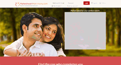 Desktop Screenshot of maheshwarimatrimony.com